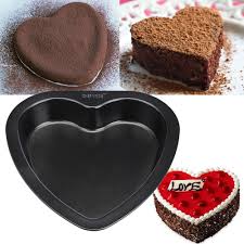 Baking pans & liners /. 7 Inch Heart Shaped Cake Mold Baking Carbon Steel Non Stick Bakeware Cake Pan Buy At A Low Prices On Joom E Commerce Platform