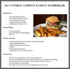 Opportunities To Beef It Up And The Decision Was Gordon Ramsay S Hamburgers With Fries While Searching For Tasty Recipes Food Ramsay Burger Recipe Recipes