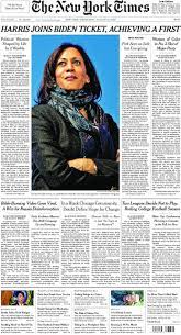 When readers across the country pick up a copy of the new york times on sunday, they will be. The New York Times In Print For Wednesday Aug 12 2020 The New York Times