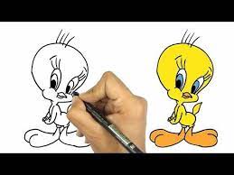 رسم تويتي سهل جدا للمبتدئين رسم سهل تعليم رسم تويتي خطوة بخطوة تعلم الرسم youtube disney characters pluto the dog character