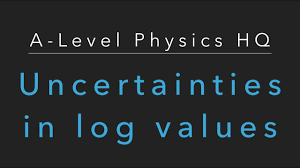 In the above example the percentage uncertainty in the diameter of the metal canister is the total percentage uncertainty is calculated by adding together the percentage uncertainties for each measurement. How To Calculate Absolute Uncertainties In Log Values Youtube