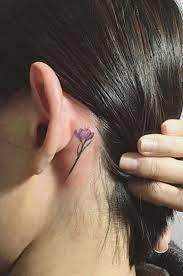 Trendy Tattoos For Women Trendy Tattoos Tattoos Behind Ear Tattoo