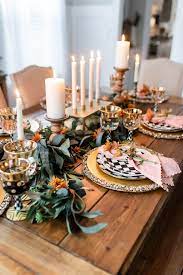 15 Stylish And Easy Thanksgiving Dinner Table Decorations Thanksgiving Dinner Table Setting Thanksgiving Dinner Table Decorations Thanksgiving Dinner Table