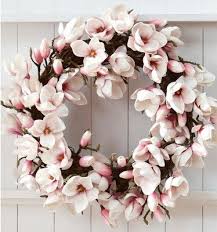 Soda bottle cherry blossom tree. Cherry Blossom Wreath Magnolia Wreath Decor Wreaths