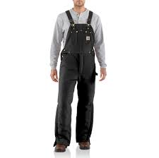 buy mens arctic quilt lined duck bib overalls carhartt