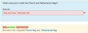 We used preg_match which returns true of false after checking the string. Preg Question Type Moodledocs