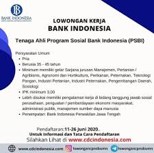 100+ lowongan baru setiap hari 20.000+ perusahaan. Lowongan Kerja Di Bank Indonesia Program Studi S1 Kehutanan