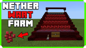 Nether Wart Farming In Minecraft 1.0? - Arqade