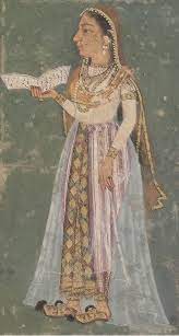 Zebunnissa Begum Daughter Of Alamgir I Mughal Paintings Mughal Miniature Paintings Indian Paintings