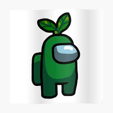 Dark Green Among Us Crew Mate Sticker By Maddyberg Redbubble