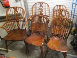 Records obtained by earthsight reveal that vgsm sends plimob enough wood parts to make 600,000 ikea chairs annually, plus enough raw beech for an additional 400,000 terje chairs. Lot Art A Set Of Four Windsor Wheel Back Elm Seated Dining Chairs An