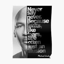 He was born on february 16, 1963, in brooklyn, new york. Michael Jordan Quotes Posters Redbubble
