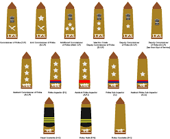 police rank in states from top to bottom charlie baba