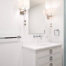But if you're willing to get a little creative with some small bathroom decorators think outside the box with their apartment bathroom ideas—literally. Small Bathroom Ideas Paula Mcdonald Design Build Interiors