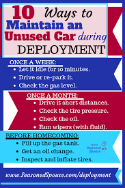 10 Essential Ways To Maintain Parked Cars During Deployment Seasoned Spouse Military Wife Life Military Family Life Deployment
