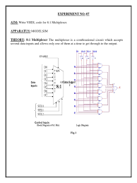 14+ wiring diagram for 8 1. Vhdl Code For 8 1 Multiplexer Vhdl Electronic Design