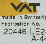 9022 VAT THROTTLE VALVE 20446-UE24-ACQ1 | eBay
