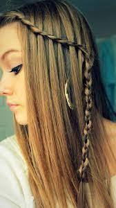 31 Fast And Easy Braid Ideas Best For Beginner Page 7 Of 30 Fashion Star Cool Braid Hairstyles Waterfall Braid Hairstyle Hair Styles