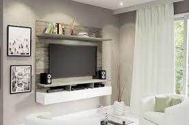 3.6m white majeston floating tv cabinet the beautiful majeston floating tv cabinet goes hand in hand with your living room wall. Vela Aged Stone 2 Tone Floating Tv Wall Unit Simplicity Can Be The Best Design This Type Of Floating Tv W Tv Wall Unit Wall Unit Kitchen Wall Units