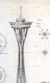 Inspired by the iconic seattle space needlethe space needle is an observation tower in seattle 131856 3d models found related to space needle drawings. More Preliminary Designs Of The Space Needle For The 1962 Worlds Fair By Edward Carlson And Victor Stei Architecture Drawing Space Needle Architecture Sketch