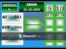 Prediksi Quezon 4d 16 12 2019 Youtube