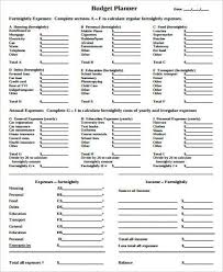Since the text is editable the free budget printables can be used for any purpose. Free 7 Printable Budget Planner Samples In Ms Word Pdf Excel Google Docs Pages