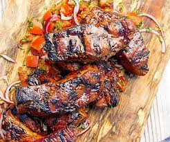 These grilled country style ribs are first dry rubbed with a blend of ground cumin, oregano, black pepper and other warm spices before grilling. Easy And Flavorful Country Style Rib Marinade Curious Cuisiniere