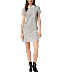 details about maison jules womens collared shift dress