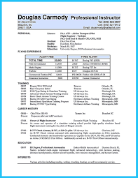 To Arrange An Aviation Resume Is Different From Other Resumes Sometimes It The Resume Format Depends On The Company Which Announce The Job Vacancy H Check