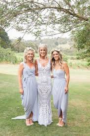 Non Traditional Melbourne Winery Wedding Bridesmaid Dresses Australia Bridesmaid Wedding Dresses