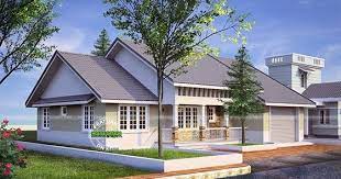 American Style 1590 Sq Ft Home Kerala Houses House House Plans