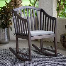 Belham Living Overton Curved Slat Back Outdoor Rocking Chair Outdoor Rocking Chairs Wicker Rocking Chair Rocking Chair