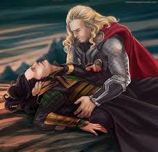 Thor and loki the myths told about norse mythology are all so interesting, and have lots of loki and thor are similar because they are both powerful people. Fuck Yeah Loki And Thor Hugging