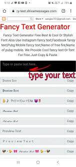 Cool username ideas for online games and services related to freefire in one place. Fancy Text Generator Stylish Text Generator Cool Text Generator
