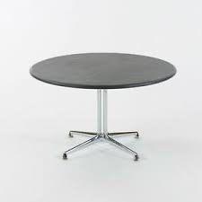 Compare prices & save money on living room furniture. 1970s Herman Miller Eames Girard La Fonda End Coffee Table W Round Slate Top Ebay