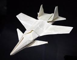Origami Su27k Fighter Jet Origami Bumaga Podelki