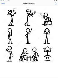 Pin By Merci On Silhouette Cameo 3 Stick Figure Drawing Stick Men Drawings Stick Figures