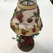 Home Interiors Apple Orchard Basket Tree Tealight Candle Holder With Shade House Interior Apple Candle Holders Tealight Candle Holders