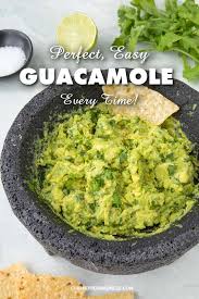 Easy Perfect Homemade Guacamole Homemade Guacamole Is An Essential Side Dish For So Many Meals An Homemade Guacamole Easy Guacamole Homemade Guacamole Recipe