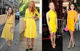 What Color Shoes To Wear With A Yellow Dress Yellow Dress Outfit Ideas