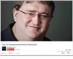 Top 10 Overpowered Anime Characters 201445 Anime Meme On Me Me