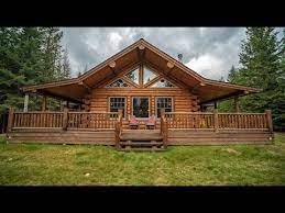 We handle every detail of construction. Amish Log Home Single Level Lake Creek Meadowlark Log Homes Youtube