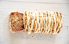 Pour into prepared loaf pans and bake for 1 hour or until toothpick inserted in the center of bread comes out clean. Hummingbird Streusel Loaf Cake