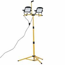 Ad Ebay Link 10000 Lumen Dual Head Weather Resistant Led Work Lights With Tripod Stand S0y9 Led Work Light Work Lights Bright Led Lights