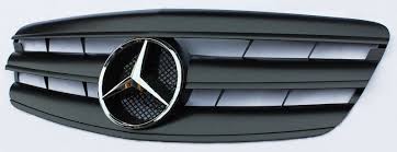 S Class W221 Grill Pre Facelift Matte Black Color Benz S Class Mercedes Benz Logo Mercedes Benz