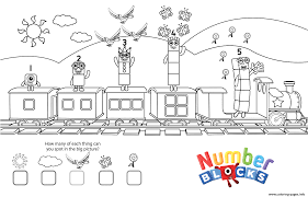 She is voiced by beth chalmers. Numberblocks Express Coloring Pages Printable