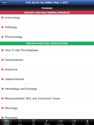 Selected usmle laboratory values xx. First Aid Usmle Ipad Medical App Review