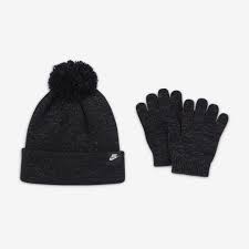 Nike Big Kids Beanie And Gloves Set Nike Com Kids Beanies Kids Hats Beanie