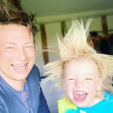 Dad-of-five Jamie Oliver pays sweet tribute to his youngest son River