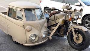 Vw Sidebus Jpg 650 370 Motorcycle Sidecar Cool Motorcycles Sidecar